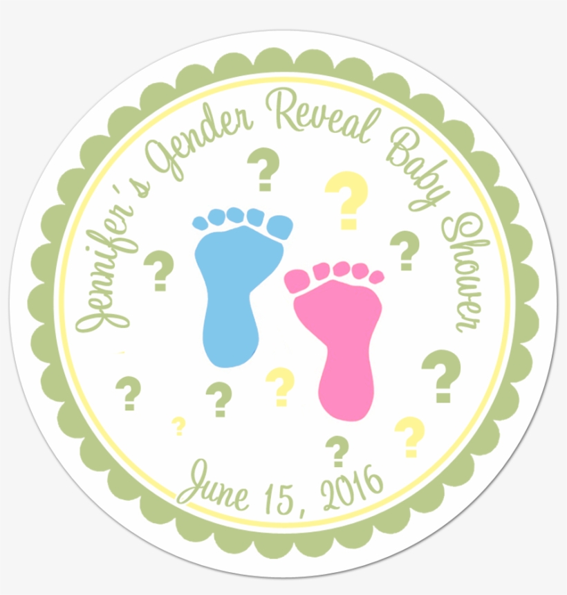 Gender Reveal Baby Feet Personalized Sticker - Infant Loss, transparent png