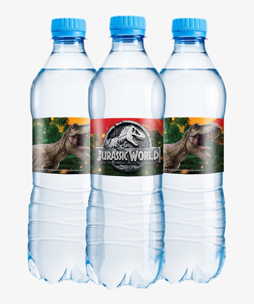 Adesivo Rótulo De Garrafa Jurassic World - Festa Do Jurassic World 2, transparent png