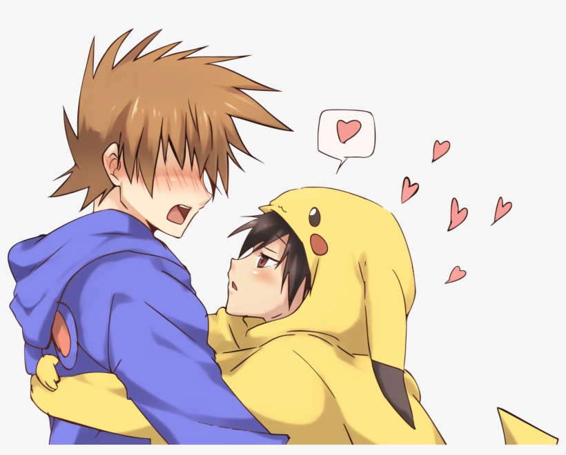 Download Png - Cute Gay Love Anime, transparent png