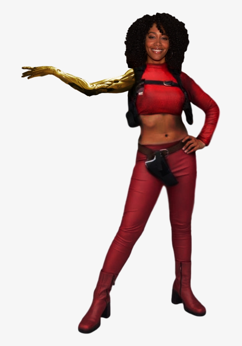 Transparent Background By Camo-flauge - Simone Missick Misty Knight Luke Cage, transparent png