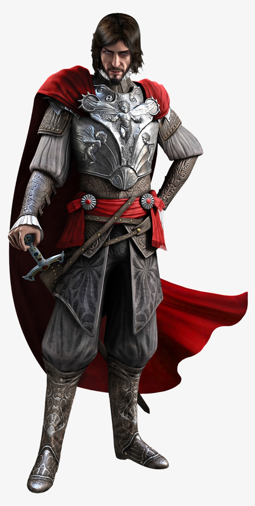 Mario Is Killed At The Hands Of Cesare Himself, And - Чезаре Борджиа Assassin's Creed, transparent png