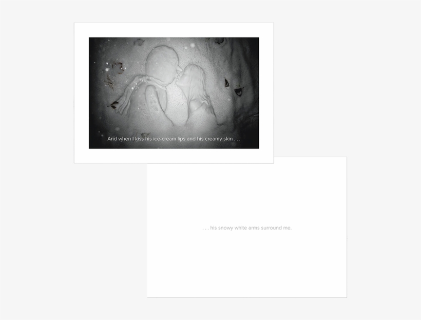 'misty' Holiday Greetings Card - Bush 50 Words For Snow, transparent png