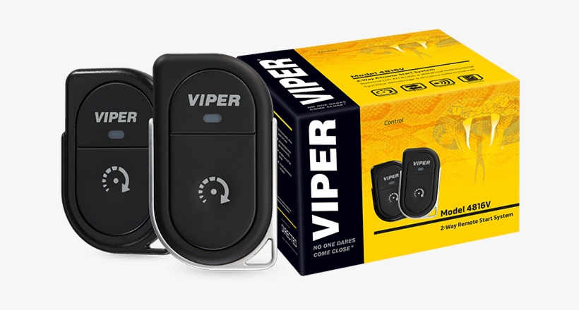 4816v-1 - Viper Value 2-way Remote Start System 4816v, transparent png