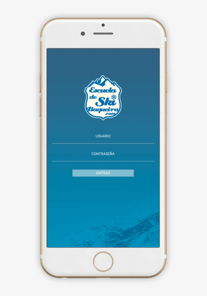 Captura Login App Reservas - Poster, transparent png
