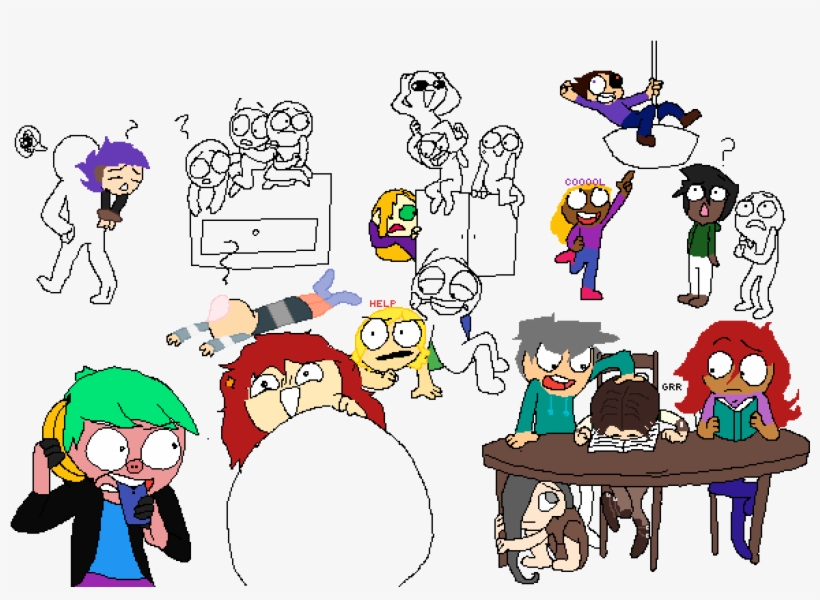 Poor Misty - Cartoon, transparent png