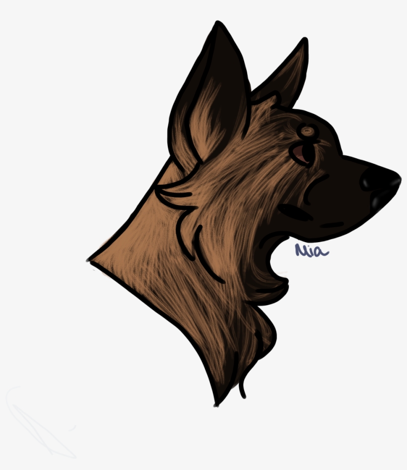 Folie Art - Old German Shepherd Dog, transparent png