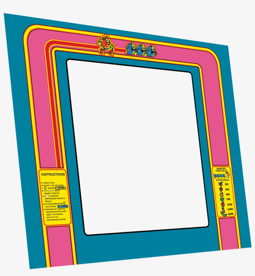 Ms Pacman Png - Bartop Ms Pac Man, transparent png
