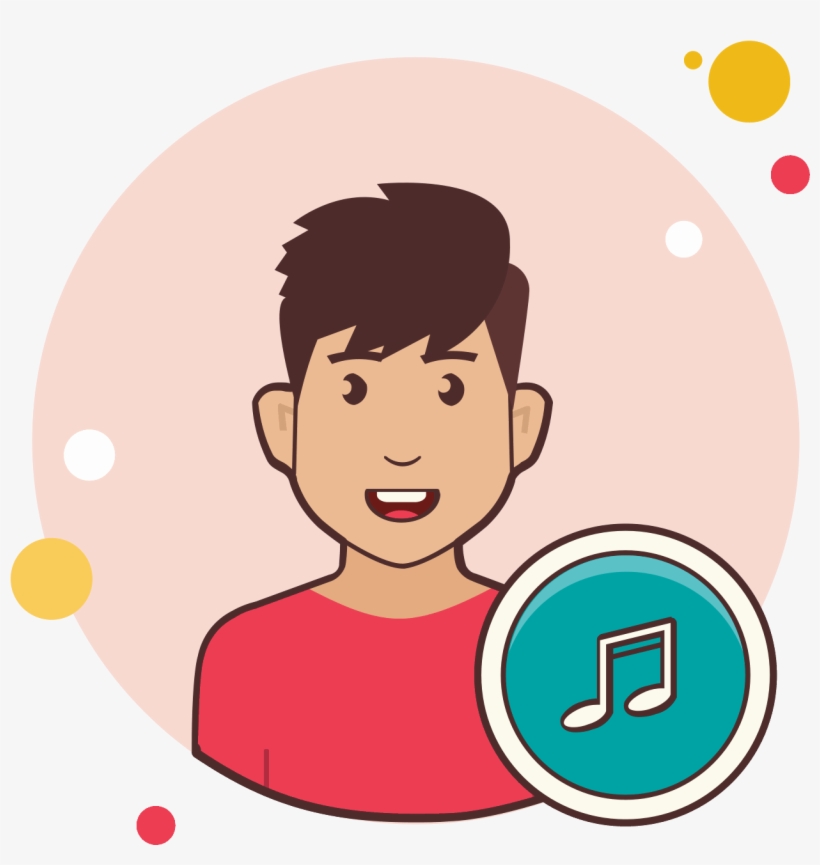 Free Musician Male Icon - Icon, transparent png
