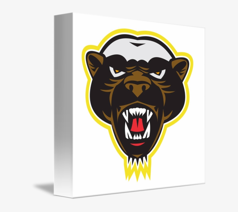 Head By Aloysius Patrimonio - Honey Badger, transparent png