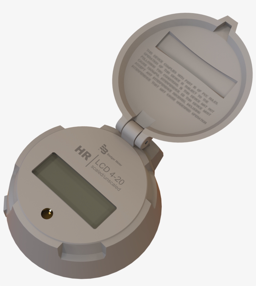 Hr-e® Lcd - Badger Meter Hr E Lcd, transparent png