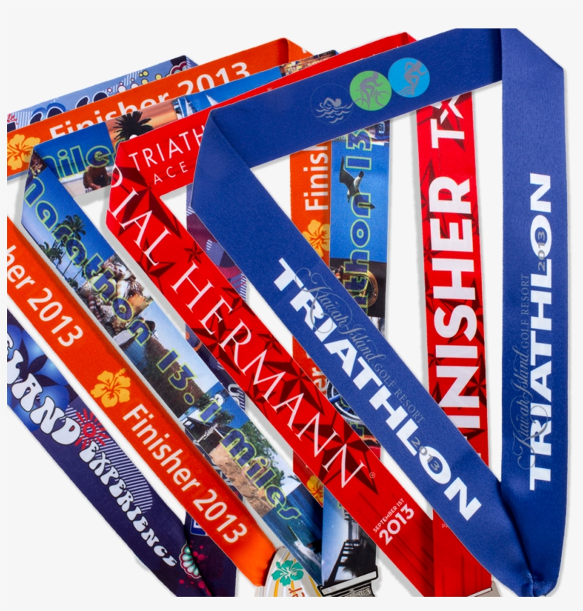 Sublimated Ribbons - Sublimated Neck Ribbons, transparent png