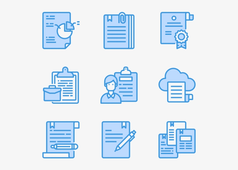Documents, transparent png