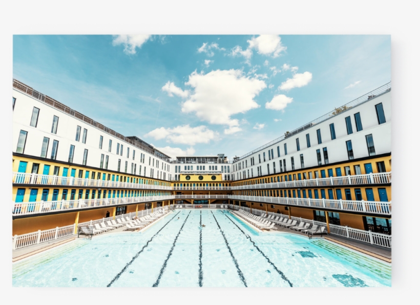Photo Molitor Swimming Pool - Ludwig Favre Molitor Swimming Pool, transparent png