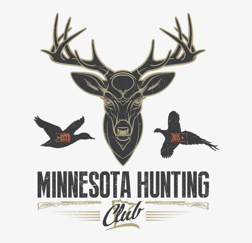 Mn Hunting Club Logo Color1 Png - Reindeer, transparent png