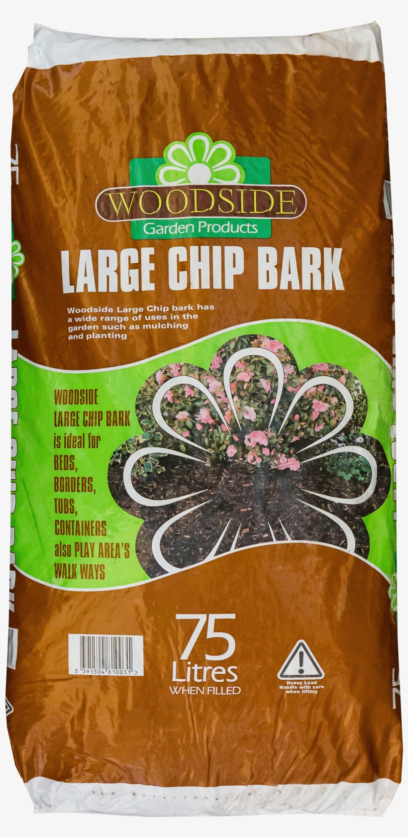 75 Litre Bags Of Large Chip Bark, transparent png