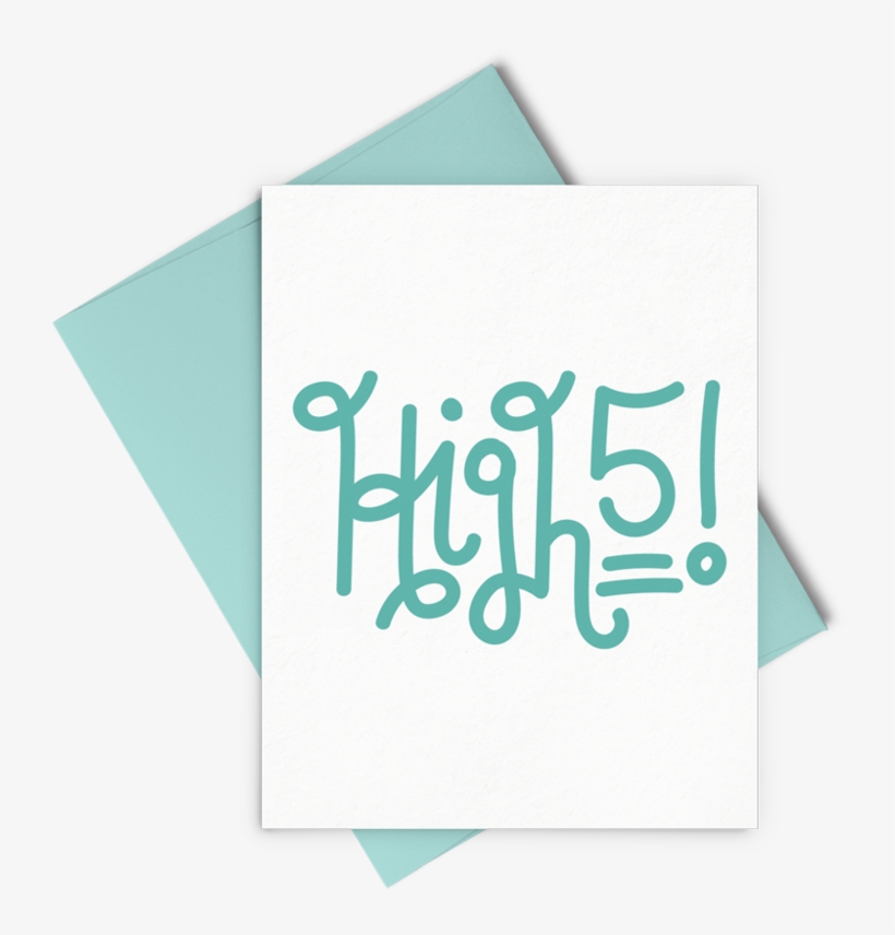 High 5 - Paper, transparent png