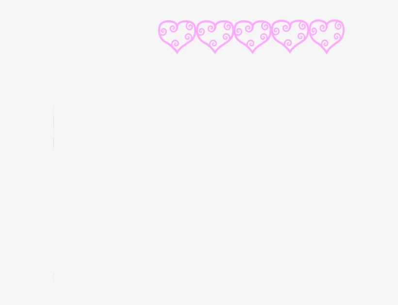 Swirly Hearts Png, transparent png