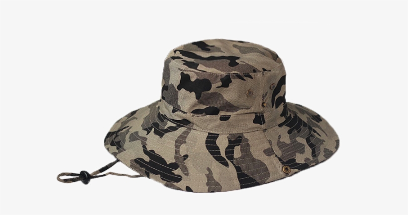 Bucket China Cap Camouflage - Hat, transparent png