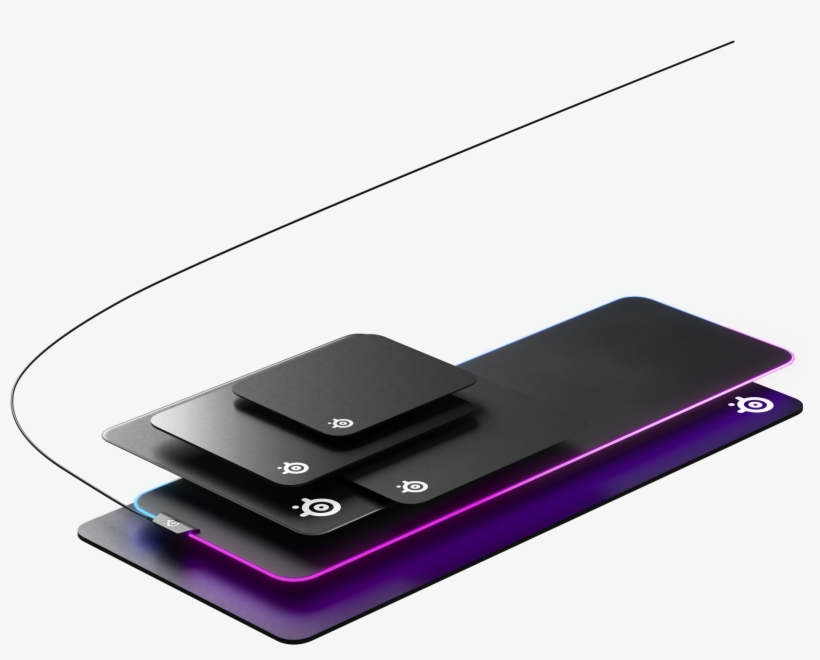 Steelseries Udvider Qck Familien - Steelseries Qck Prism Xl, transparent png