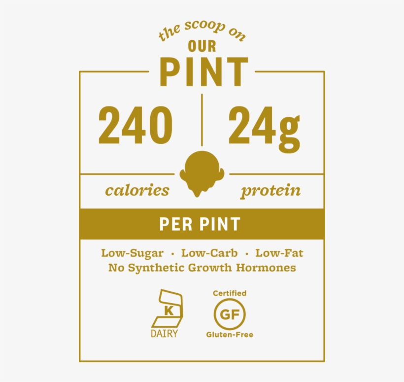 Halo Top, Vanilla Bean Ice Cream, Pint - Kosher Food, transparent png