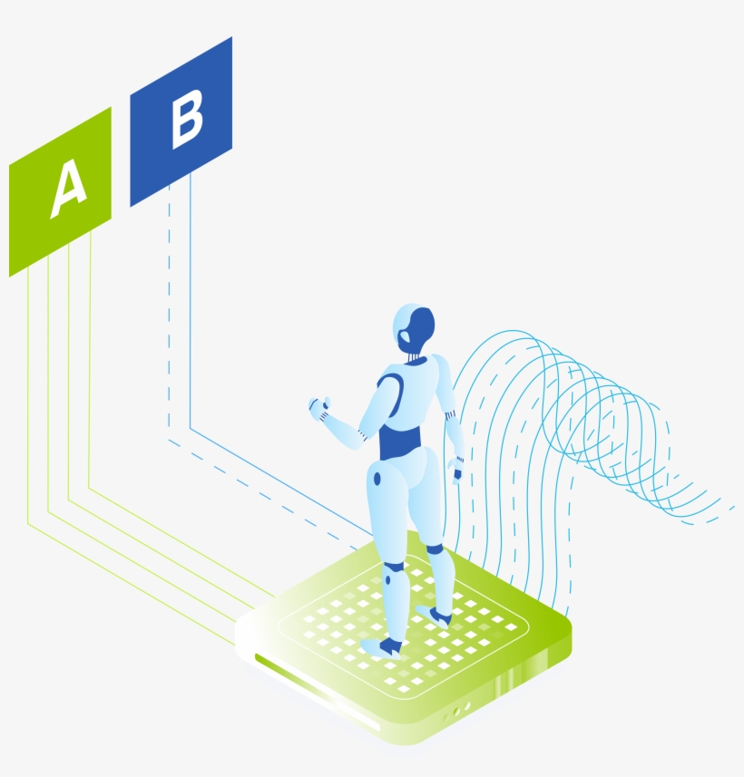 Ab Testing Multi-armed Bandit Algorithm - Illustration, transparent png