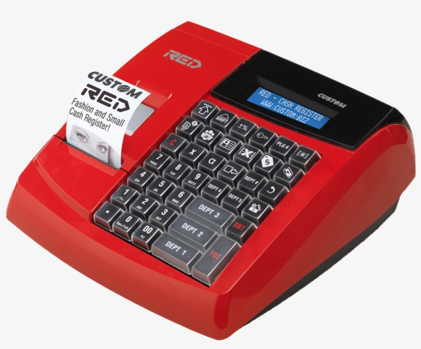 Red/white/black - Registratore Di Cassa Rch, transparent png