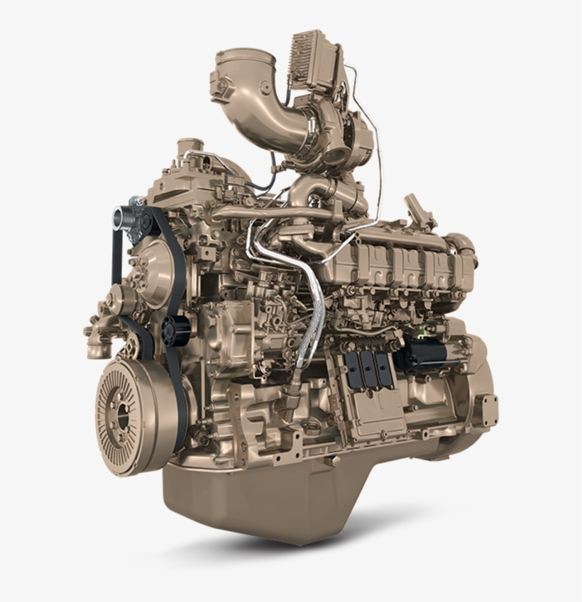 8l Industrial Diesel Engine - Engine, transparent png