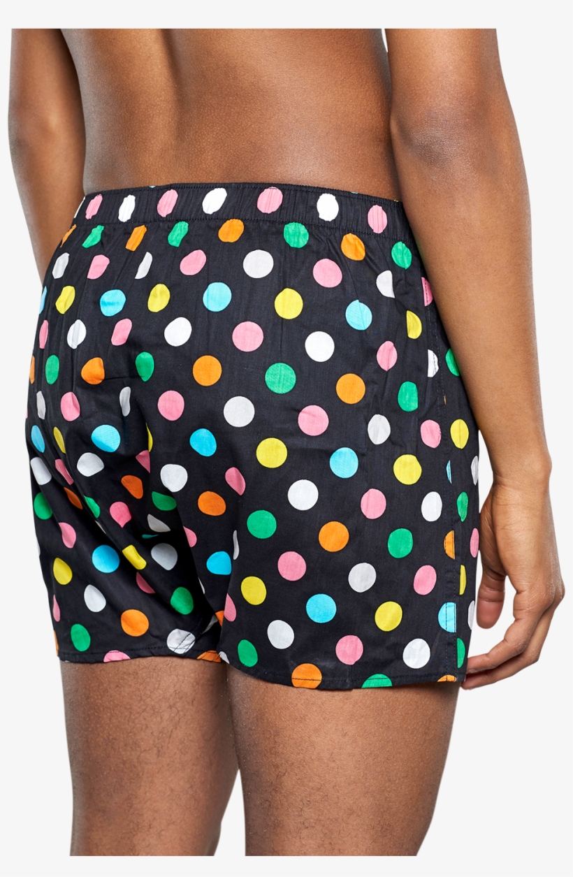 Blue Boxer With Big Colorful Dots - Calzoncillos De Tela Originales, transparent png