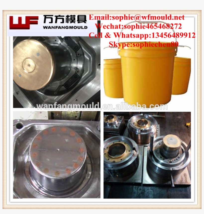 China Taizhou Hot Runner Plastic Injection Paint Bucket/barrel/pail - Machine, transparent png