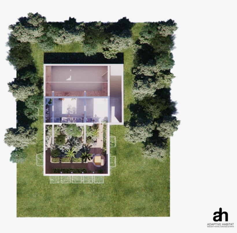 The Passive Solar Greenhouse - Floor Plan, transparent png