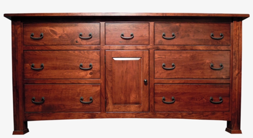 Bedroom Dresser Oak Wood Dresser With Mirror Ikea - Sideboard, transparent png