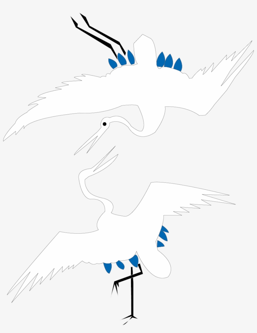Clip Art Crane Transprent Png Free Download - 吉祥, transparent png