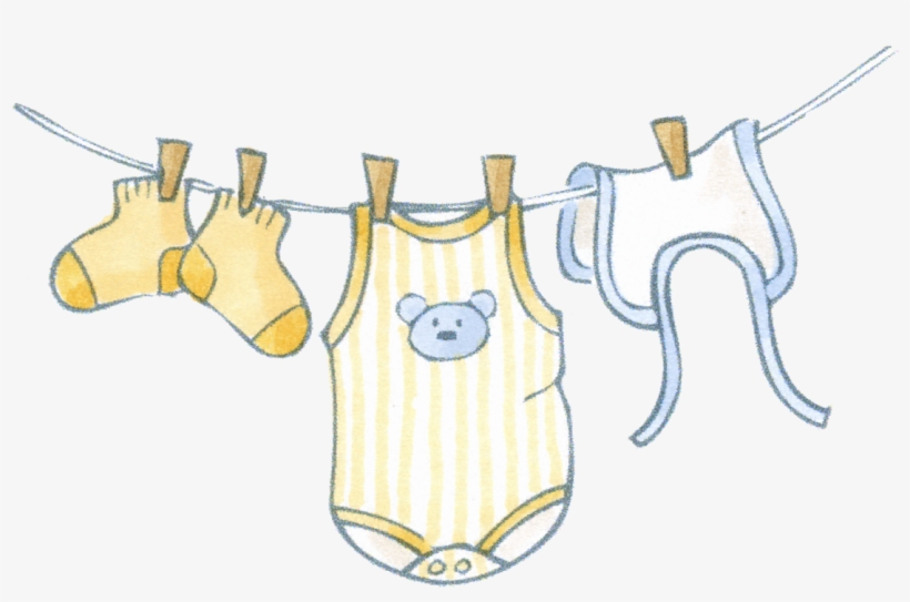Png Scrapbooks And - Baby Clothes Clip Art, transparent png