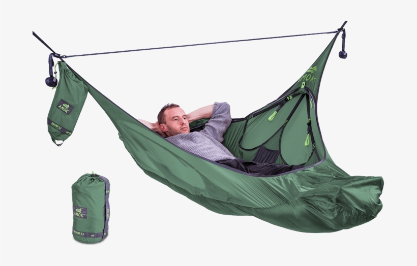 Draumr™ Amok's Flagship Hammock - Side Sleep Hammock, transparent png