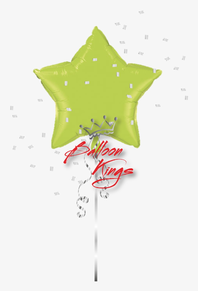 Lime Green Star - Pink Star, transparent png