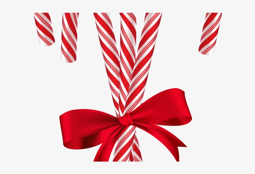 Candy Cane Clipart Transparent Background - Candy Canes Transparent Background, transparent png