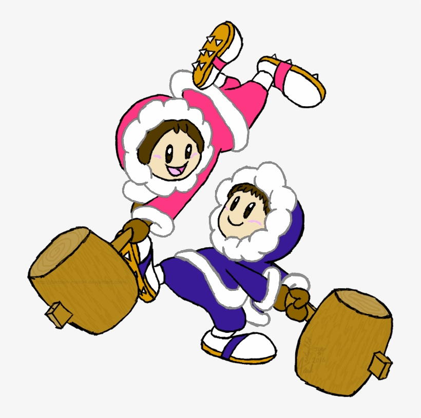 Iceberg Clipart Melted Ice - Super Smash Bros Ultimate Ice Climbers, transparent png
