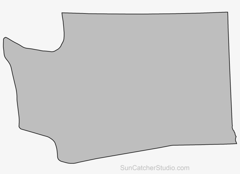 Washington Outline Pattern 2,100×1,564 Pixels - State Of Washington Outline Png, transparent png