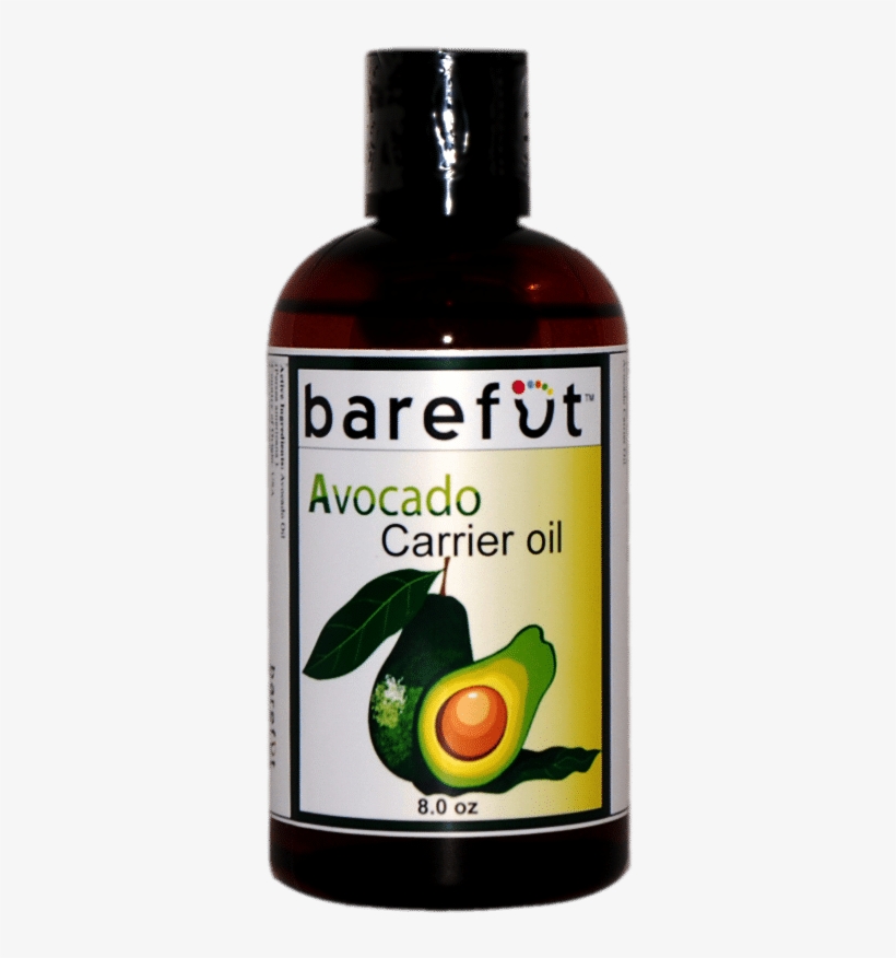 8 Oz Avocado Carrier Oil - Bottle, transparent png
