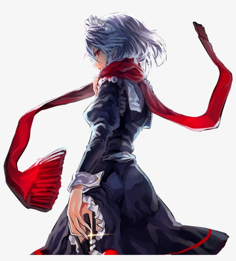 I Prefer The Other One - Sakuya Izayoi Touhou Fanart, transparent png