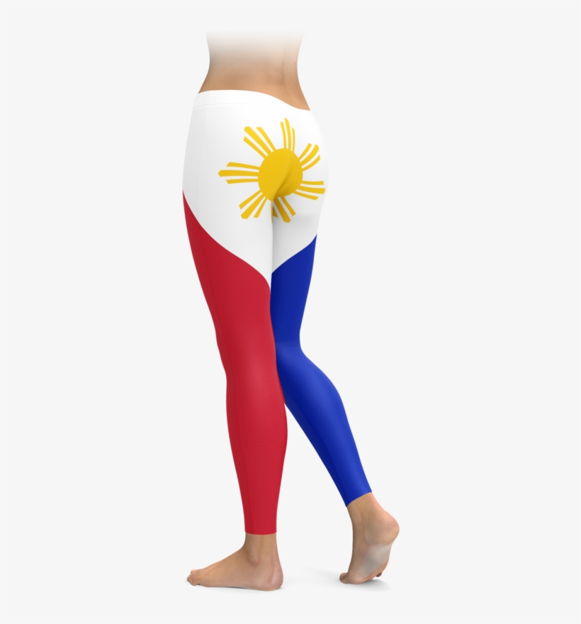 Flag Of The Philippines Leggings - Leggings, transparent png