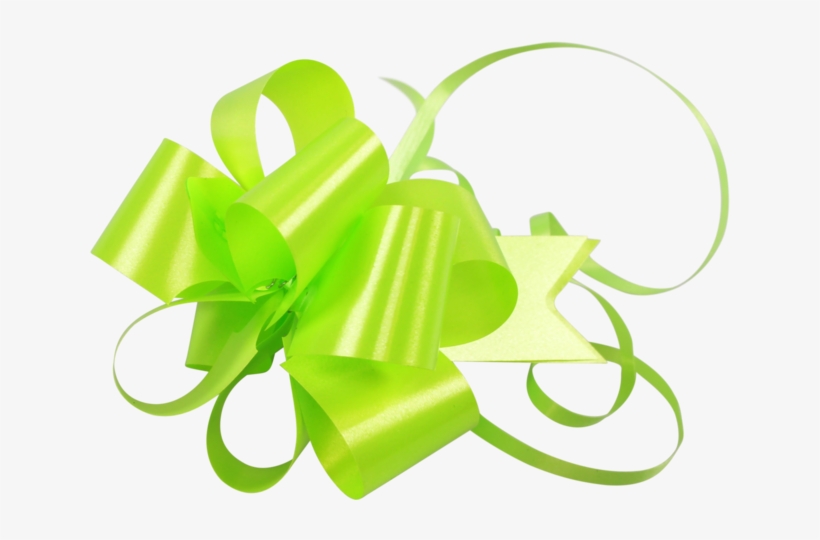 Bow, Pp, 31mm, Ø100mm, Green, transparent png