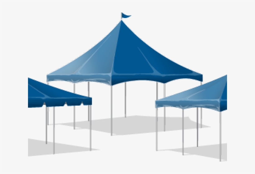 Gazebo Clipart Blue Tent - Gazebo, transparent png