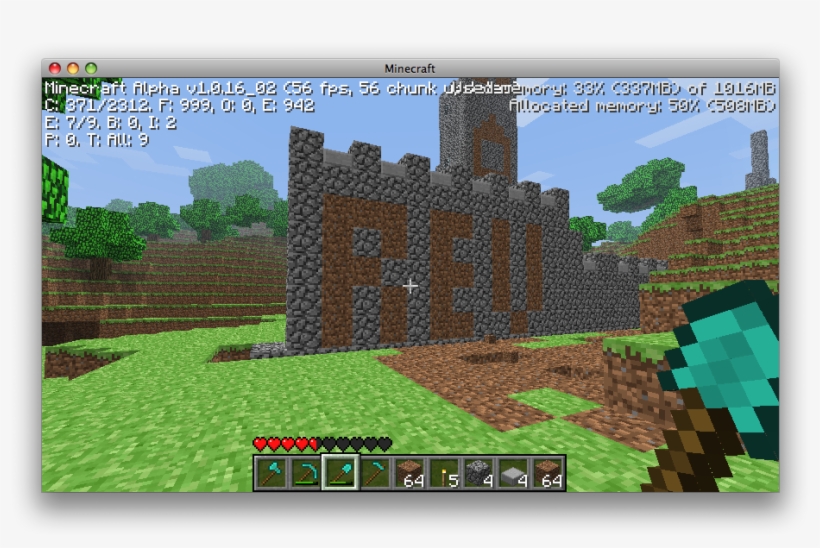 Minecraft - Tree, transparent png