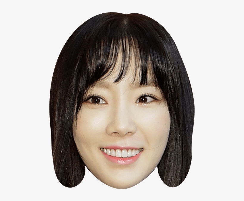 Taeyeon Celebrity Mask - Bob Cut, transparent png