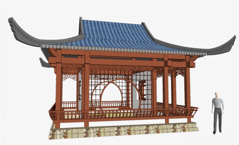 Chinese Pavilion, transparent png