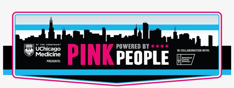 Pink Powered By People - Skyline, transparent png