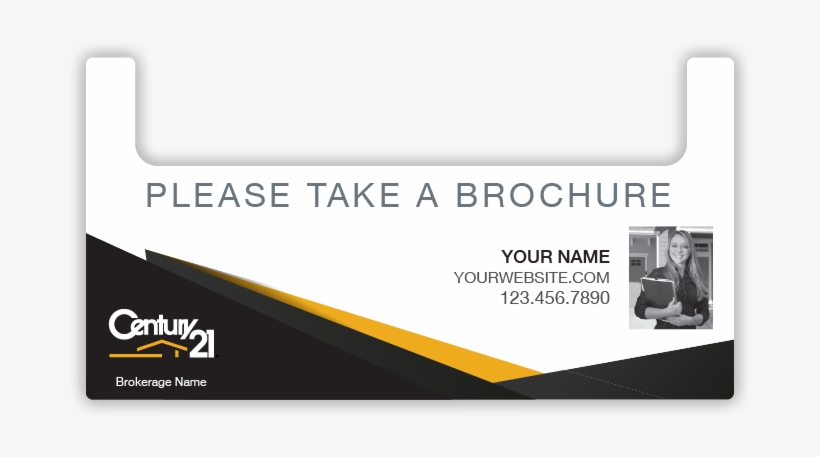 Brochure Holder - Century 21, transparent png