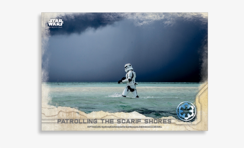 Patrolling The Scarif Shores 2016 Star Wars Rogue One - Sea, transparent png