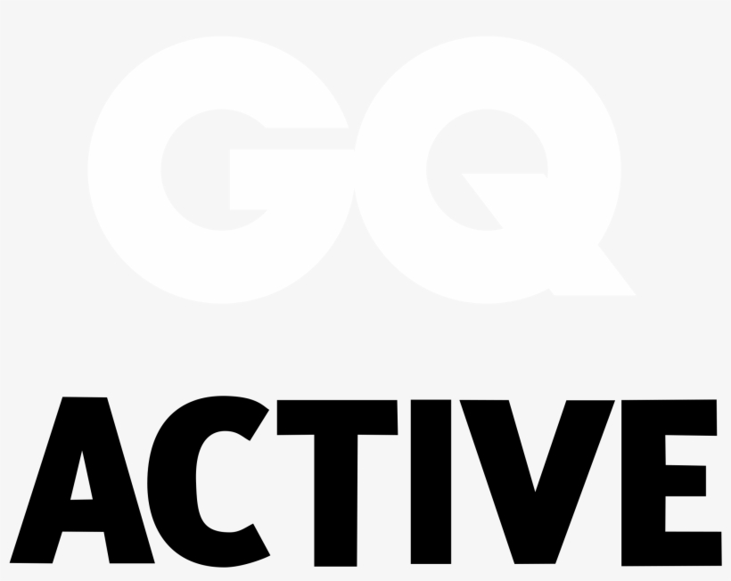Gq Active Logo Black And White - Gq, transparent png